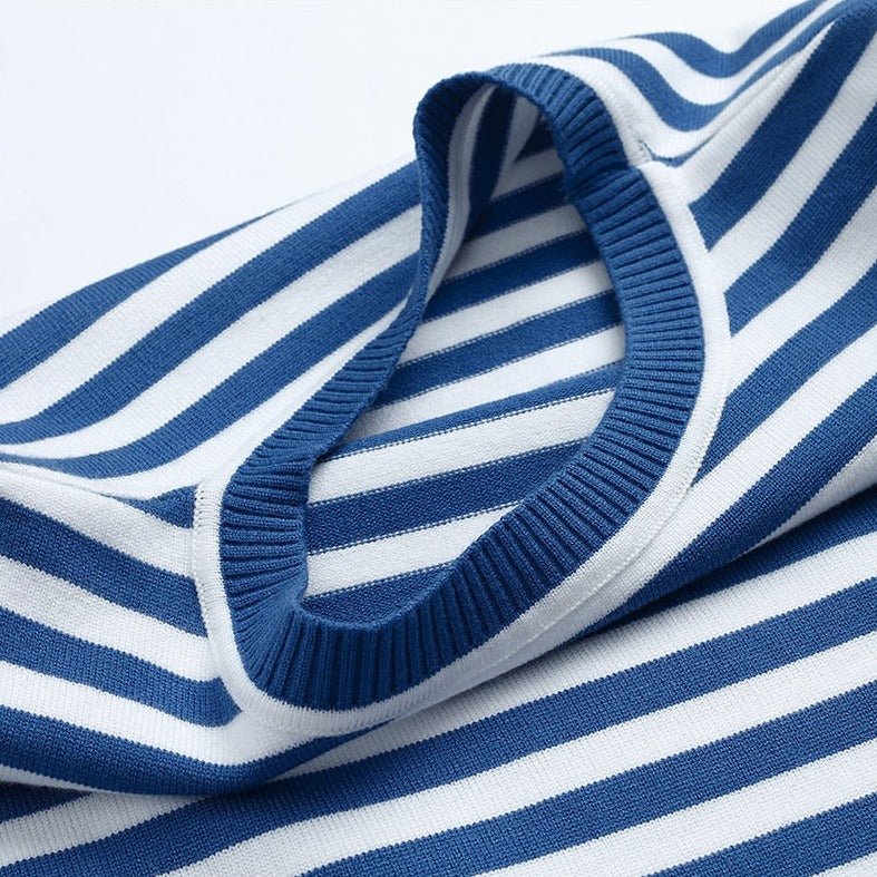 Julia | Dames Gestreepte Lange Mouwen T-Shirt