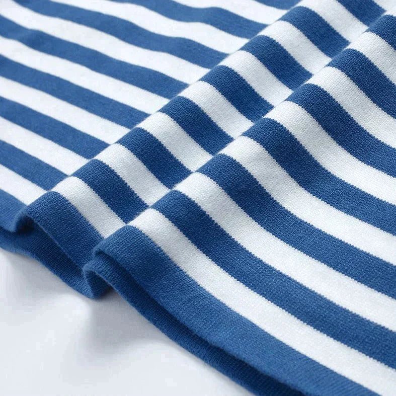 Julia | Dames Gestreepte Lange Mouwen T-Shirt