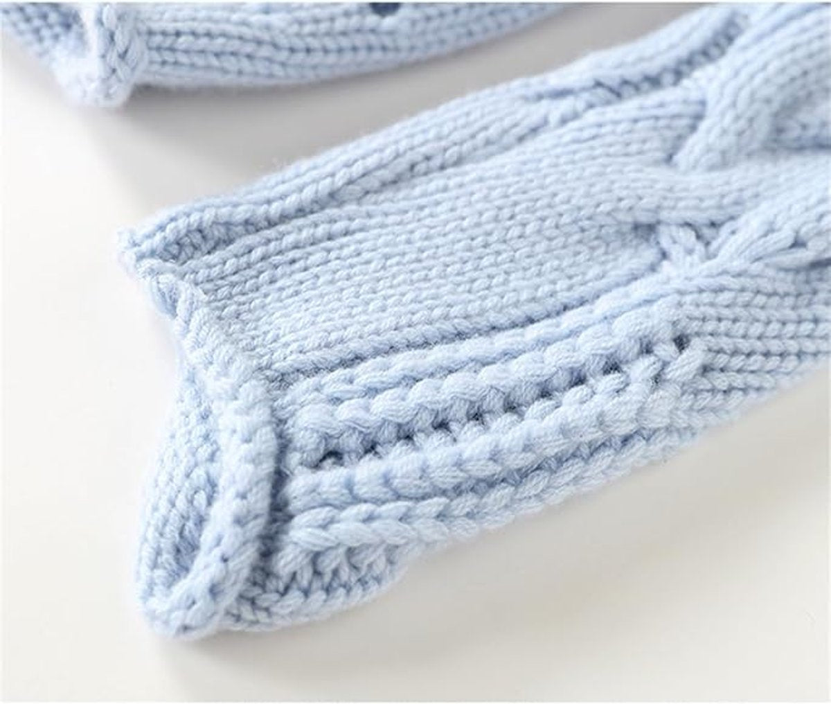 Julia | Dames Grofgebreide Coltrui Knit Sweater Kabelpatroon Losse Pasvorm