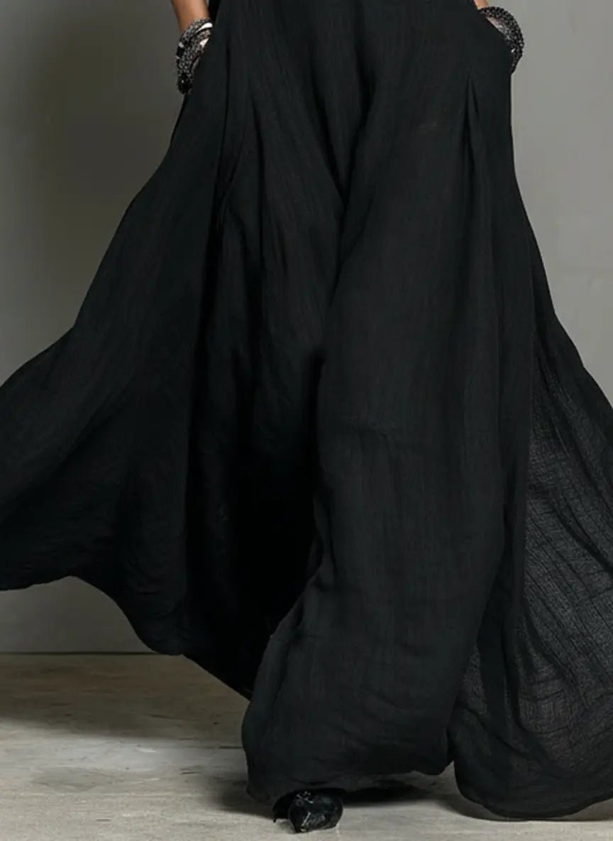 Femke | Dames Linnen Halter Maxi Jurk