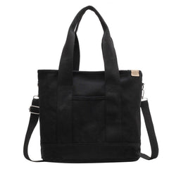Nora | Dames Multifunctionele Canvas Tote Bag Verstelbare Schouderriem