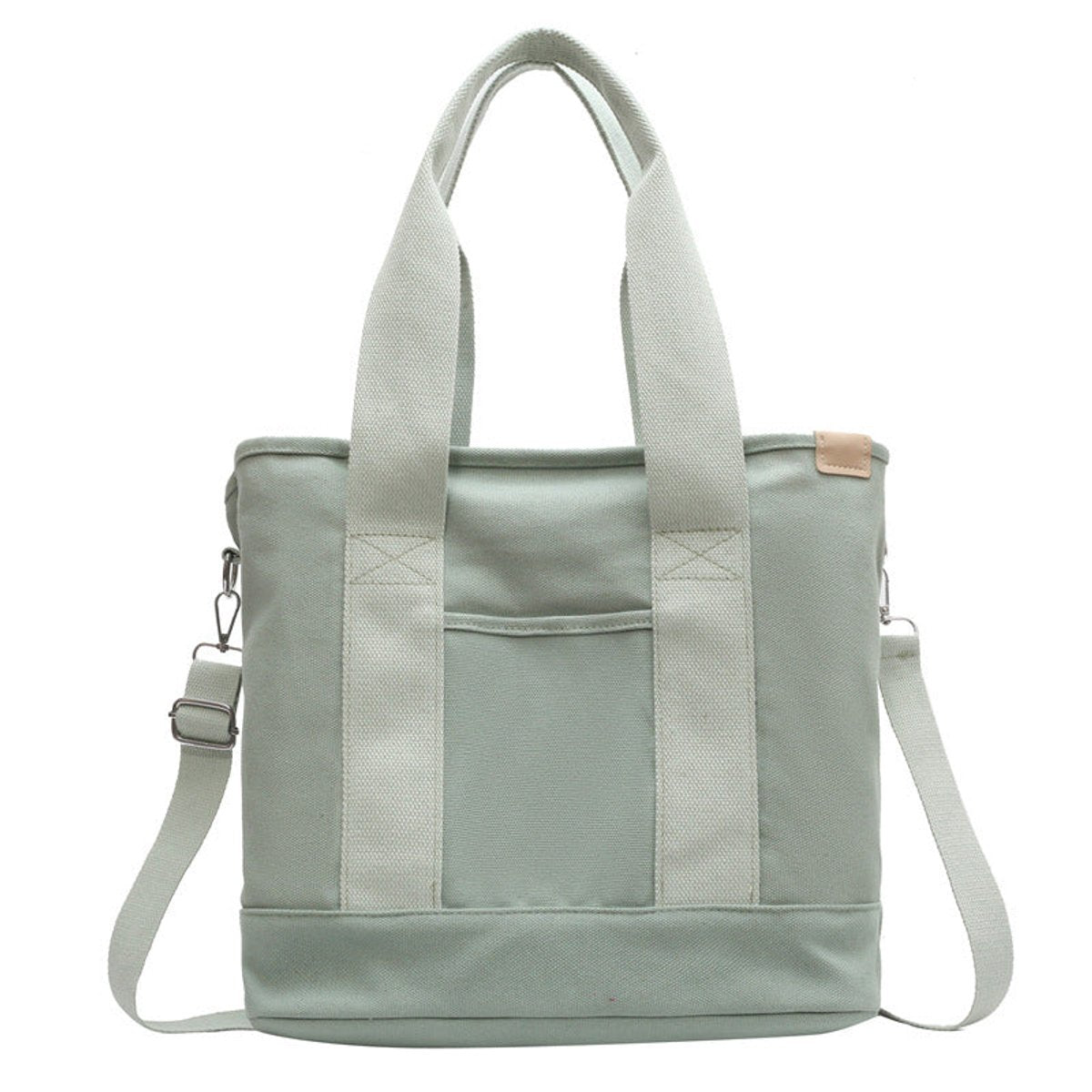Nora | Dames Multifunctionele Canvas Tote Bag Verstelbare Schouderriem