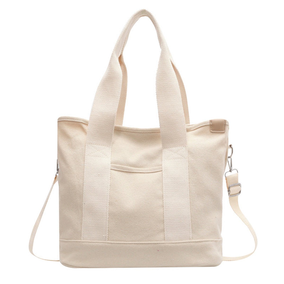 Nora | Dames Multifunctionele Canvas Tote Bag Verstelbare Schouderriem
