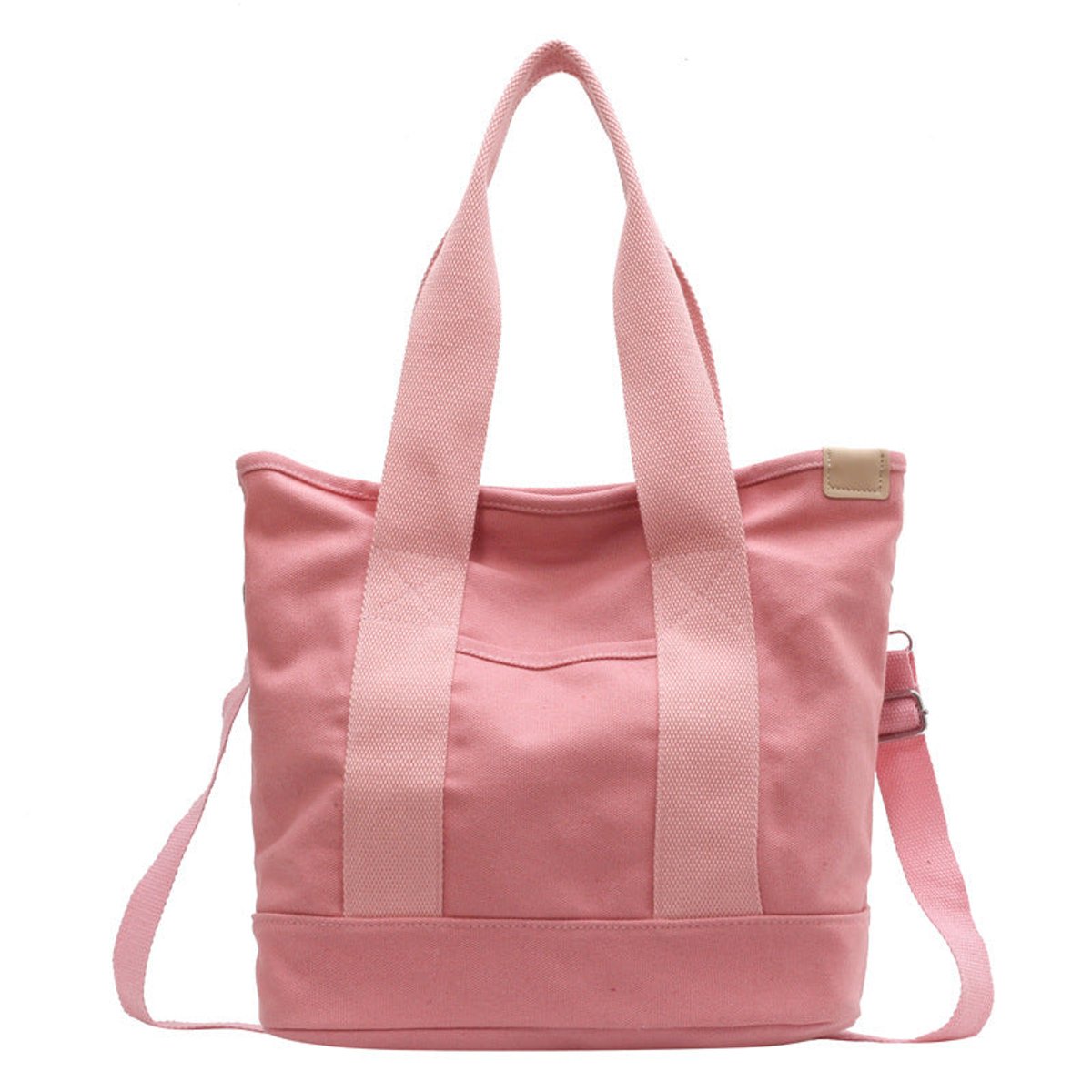 Nora | Dames Multifunctionele Canvas Tote Bag Verstelbare Schouderriem