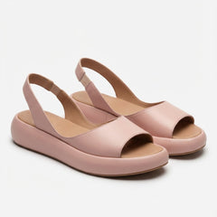 Femke | Dames Open-Teen Slingback Sleehak Sandalen