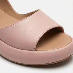Femke | Dames Open-Teen Slingback Sleehak Sandalen