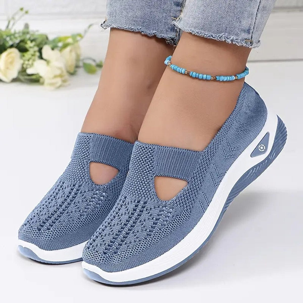 Olivia | Dames Orthopedische Comfortabele Sandalen Instappers Ademend