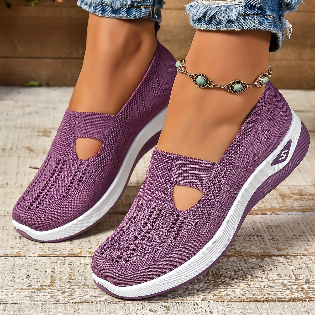 Olivia | Dames Orthopedische Comfortabele Sandalen Instappers Ademend