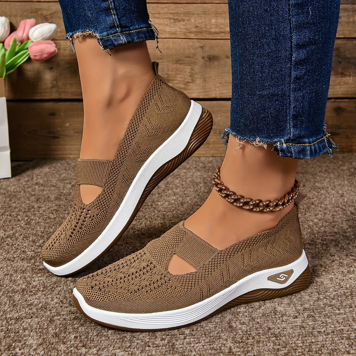 Olivia | Dames Orthopedische Comfortabele Sandalen Instappers Ademend