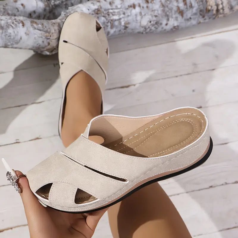 Tessa | Dames Orthopedische Memory-Foam Instapsandalen
