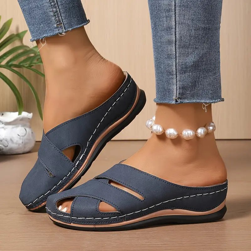 Tessa | Dames Orthopedische Memory-Foam Instapsandalen