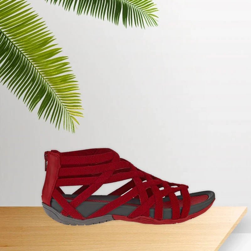 Olivia | Dames Orthopedische Verstelbare Comfort Sandalen