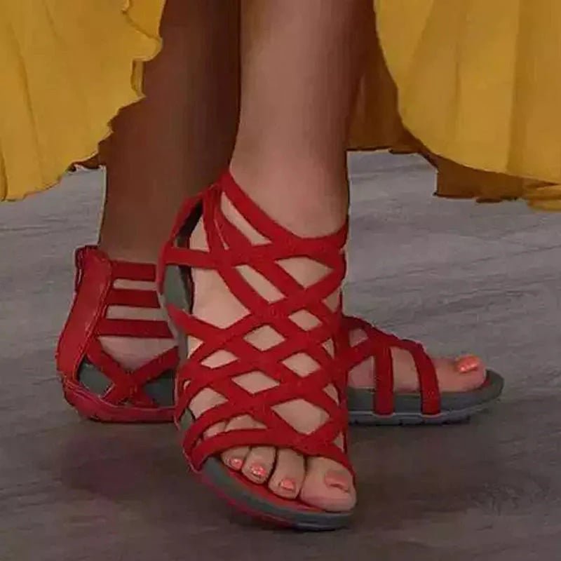 Olivia | Dames Orthopedische Verstelbare Comfort Sandalen