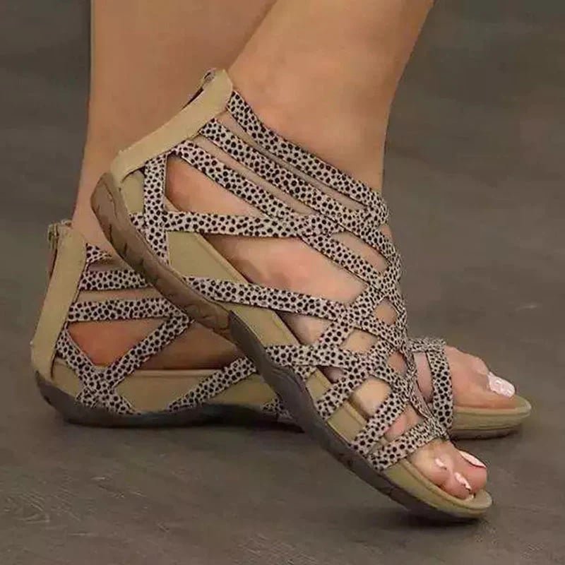 Olivia | Dames Orthopedische Verstelbare Comfort Sandalen