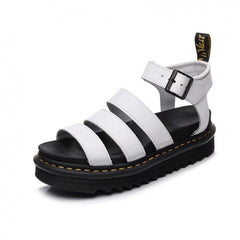 Sanne | Dames Platformzool Riempjes Gespsluiting Comfortabele Sandalen