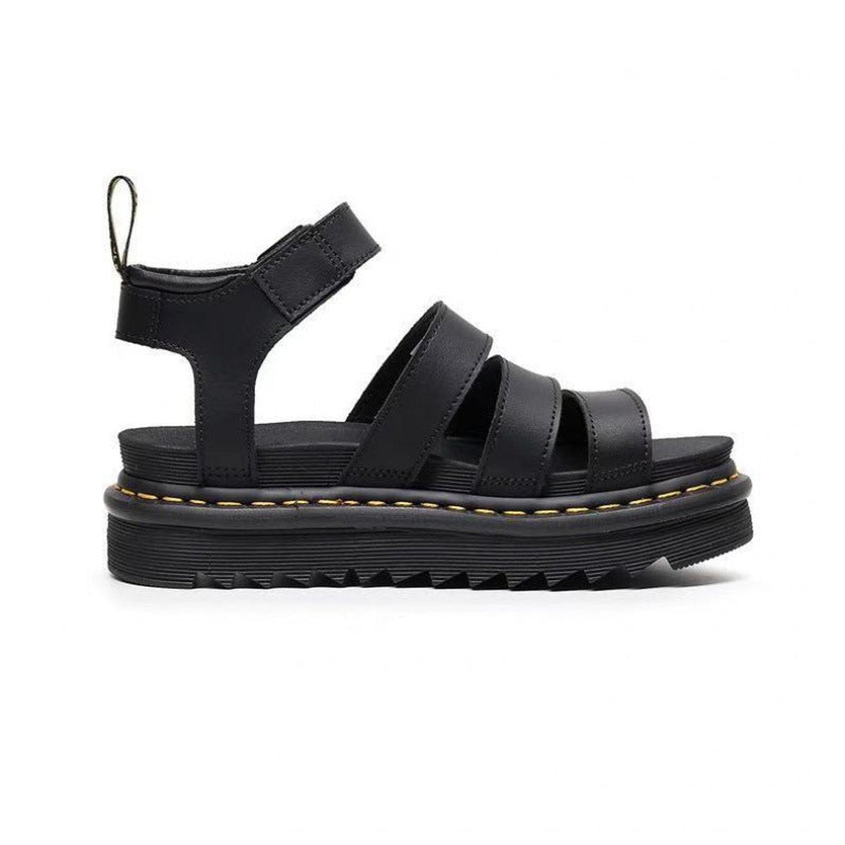 Sanne | Dames Platformzool Riempjes Gespsluiting Comfortabele Sandalen