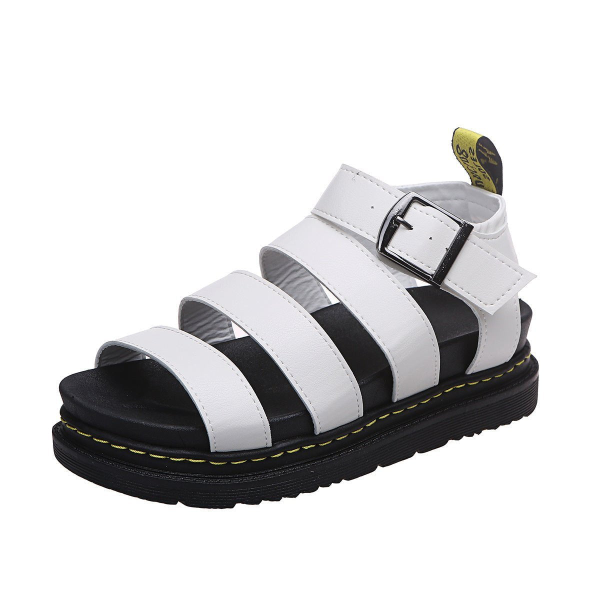 Sanne | Dames Platformzool Riempjes Gespsluiting Comfortabele Sandalen