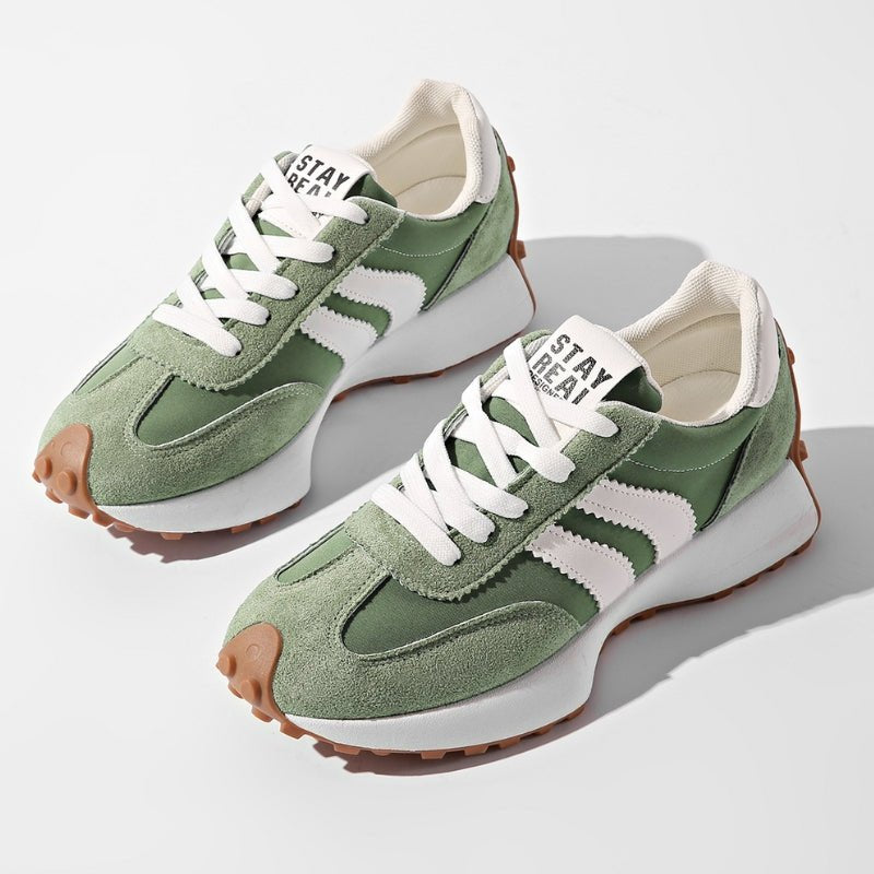 Emma | Dames Retro Platform Chunky Veterschoenen