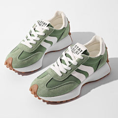 Emma | Dames Retro Platform Chunky Veterschoenen