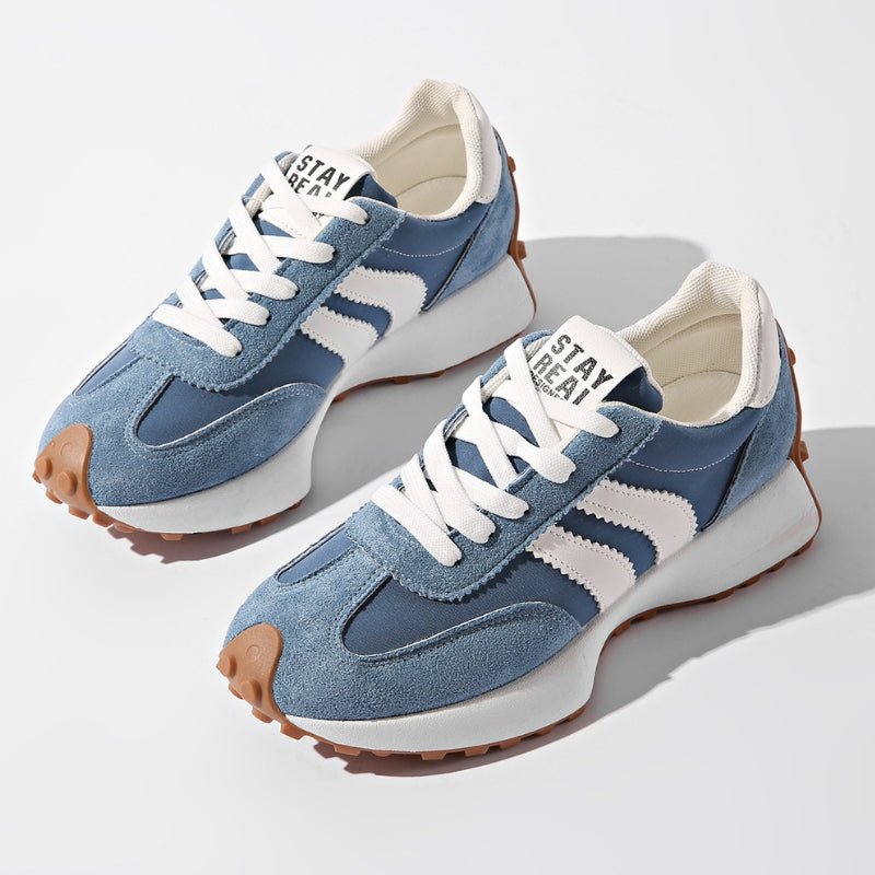 Emma | Dames Retro Platform Chunky Veterschoenen