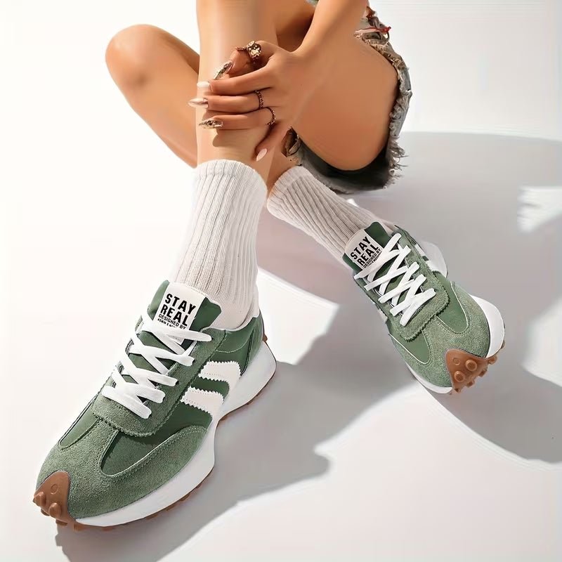 Emma | Dames Retro Platform Chunky Veterschoenen