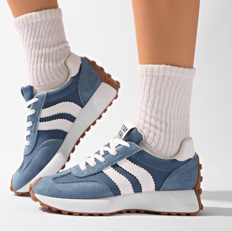 Emma | Dames Retro Platform Chunky Veterschoenen