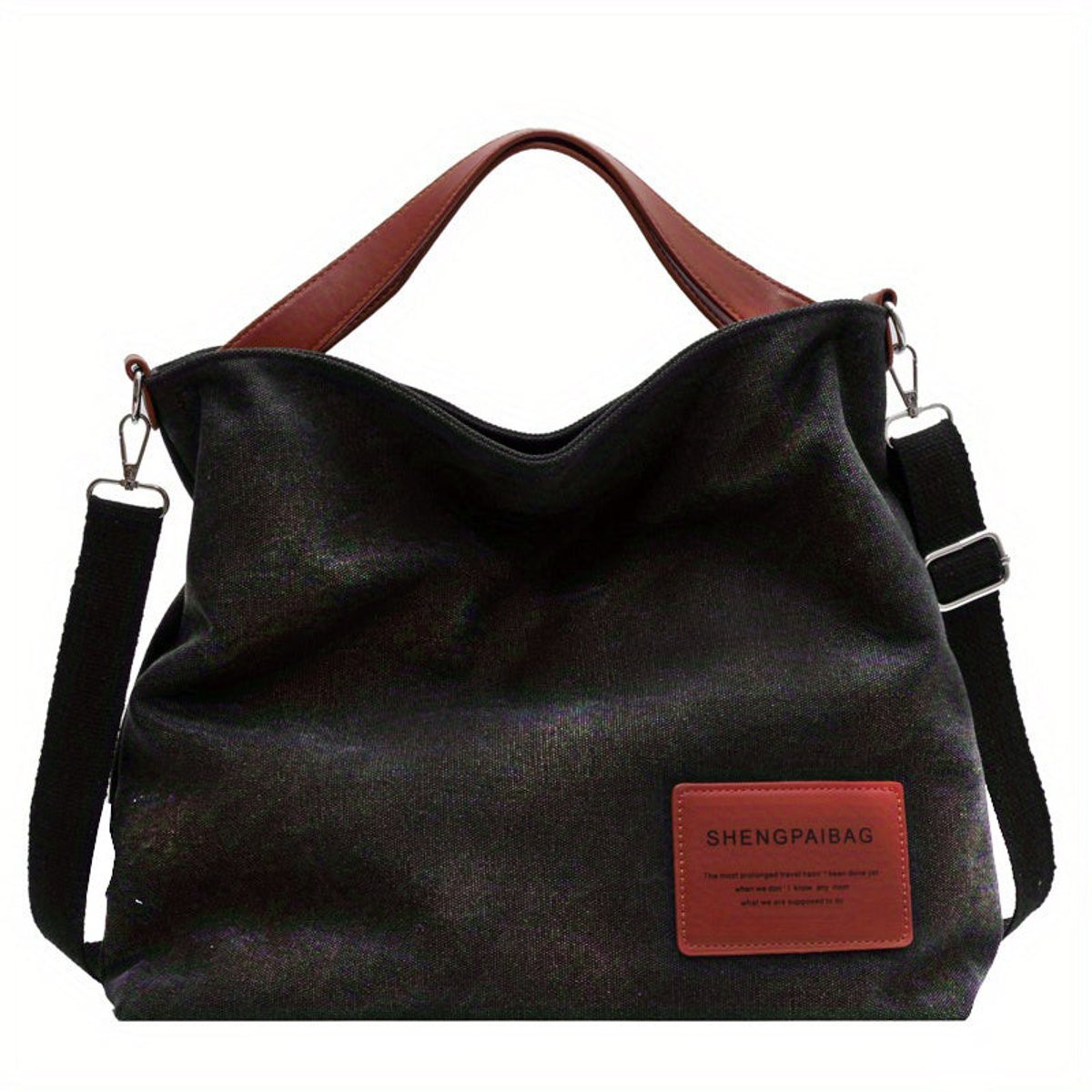 Yara | Dames Ruime Canvas Tote Bag Verstelbare Schoudertas