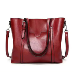 Lieke | Dames Ruime Kunstleren Schouder Tote Bag