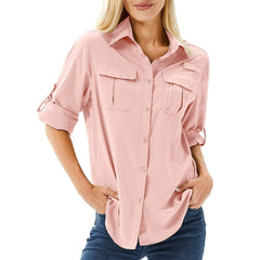 Nora | Dames UPF 50 Outdoor Wandel Shirt Lange Mouwen