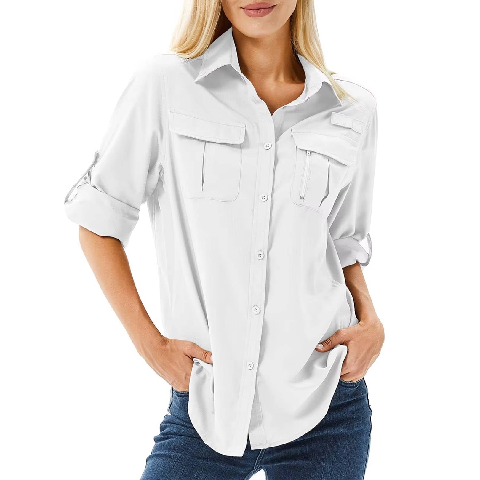 Nora | Dames UPF 50 Outdoor Wandel Shirt Lange Mouwen