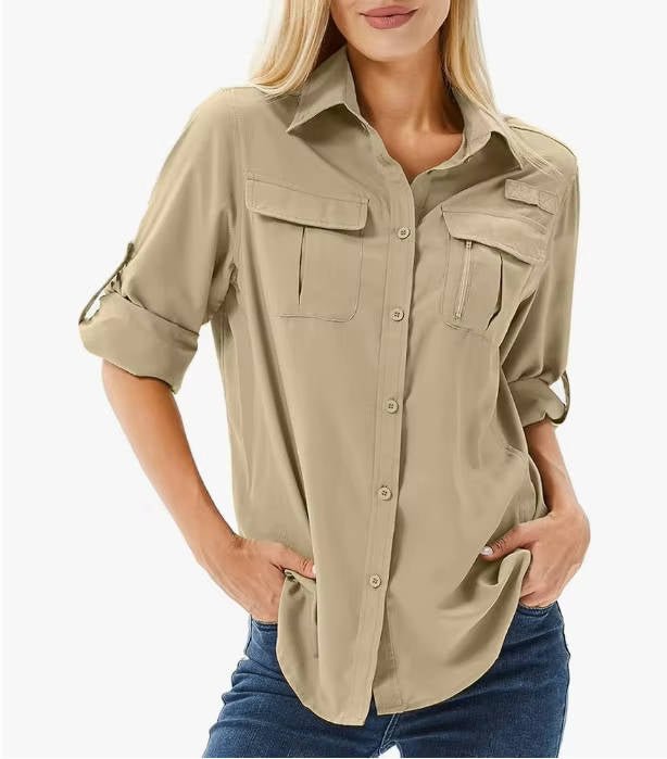 Nora | Dames UPF 50 Outdoor Wandel Shirt Lange Mouwen