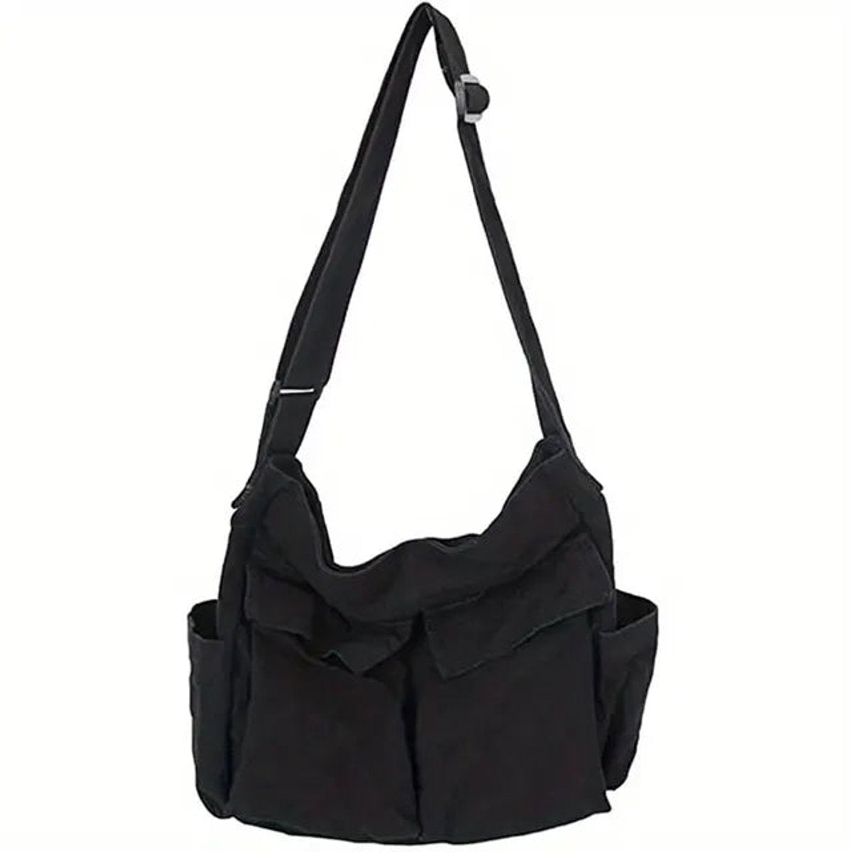 Lisa | Dames Vintage Canvas Tote Bag Verstelbare Schoudertas