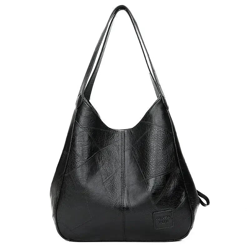 Lisa | Dames Vintage Leren Schoudertas Ruime Hobo Handtas
