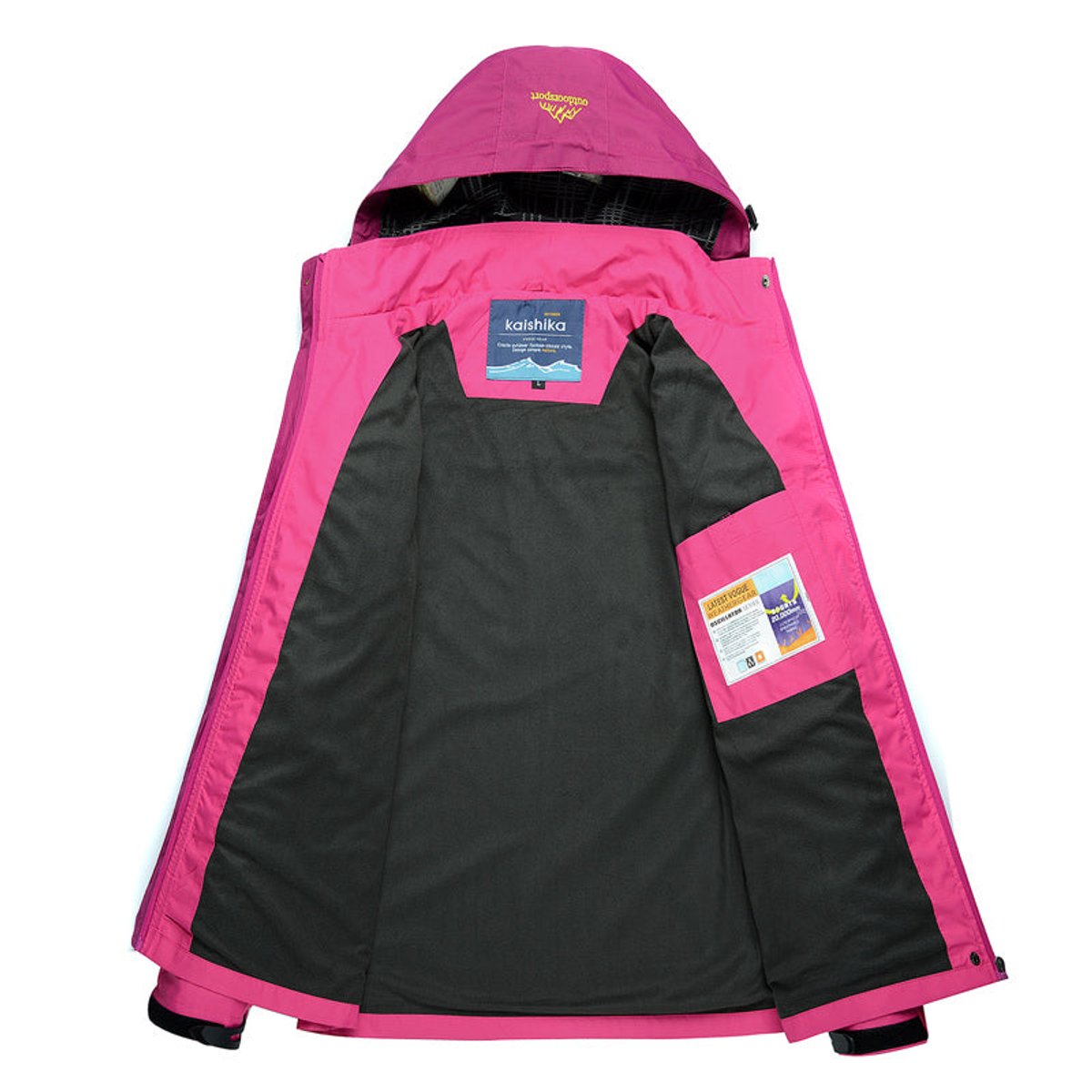 Olivia | Dames Waterdichte Quilted Jacket Women Capuchon Outdoorjas