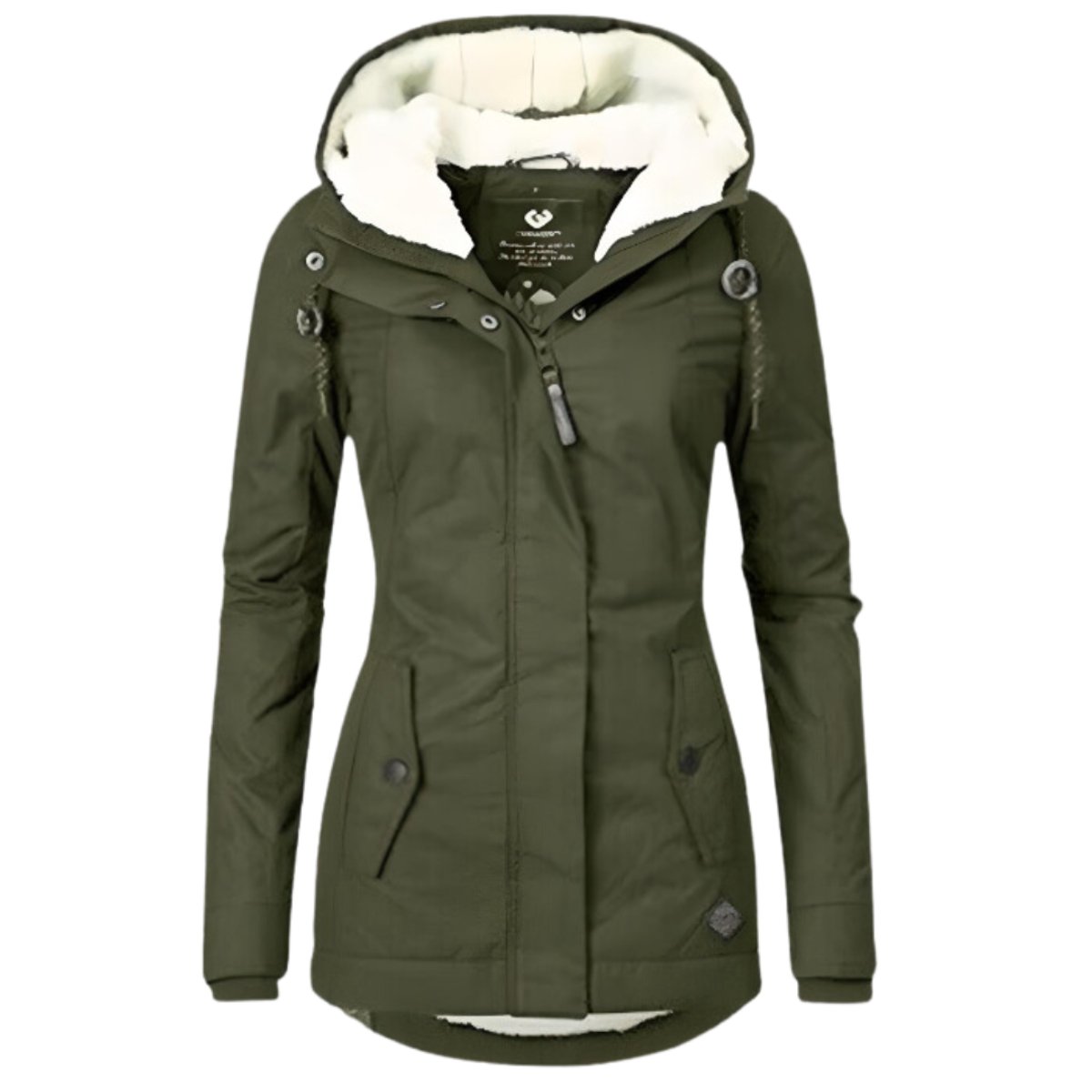 Anna | Dames Winterjas Gevoerde Sherpa Capuchon Waterafstotende Parka