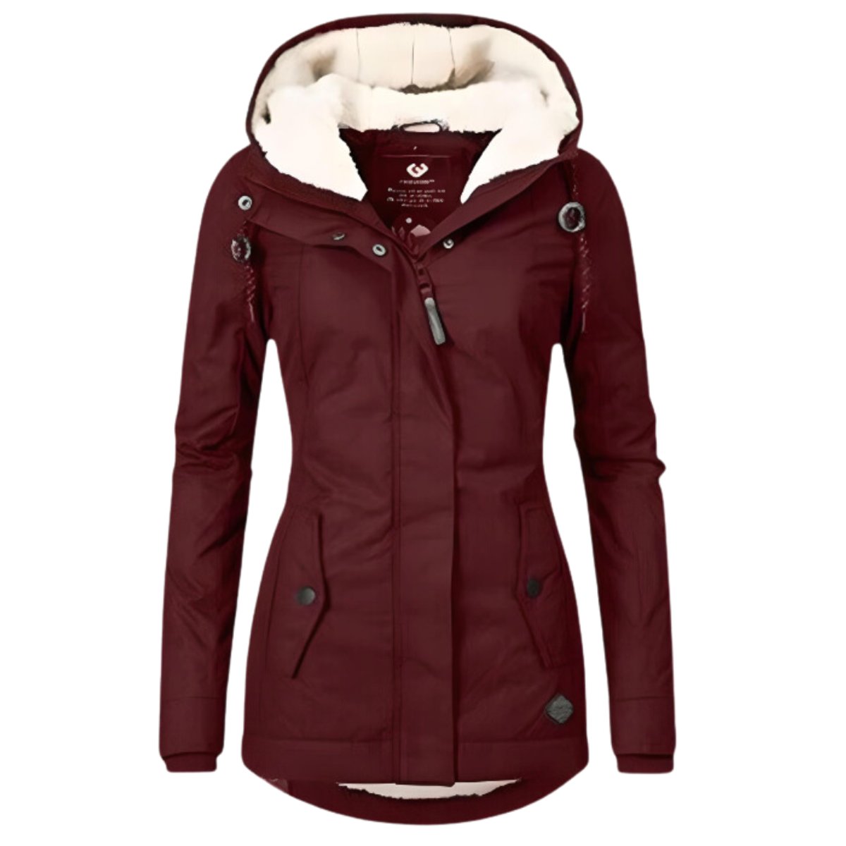 Anna | Dames Winterjas Gevoerde Sherpa Capuchon Waterafstotende Parka