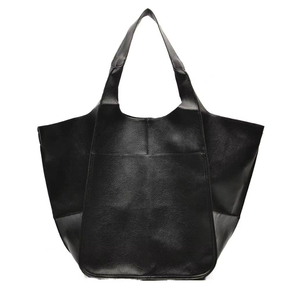 Mila | Grote Oversized Kunstleren Tote Bag met Magneetsluitng
