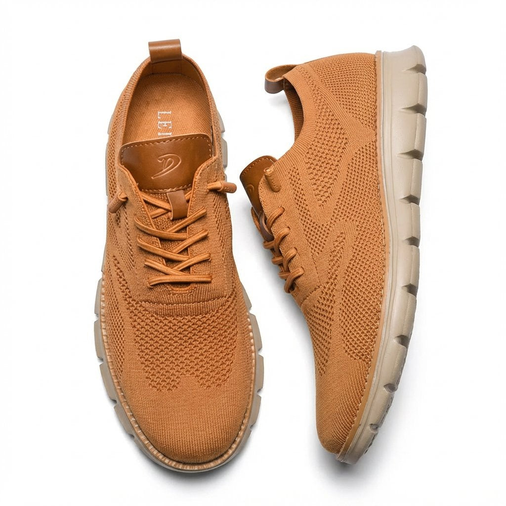 Daan | Heren Ademende Mesh Veters Casual Sneakers