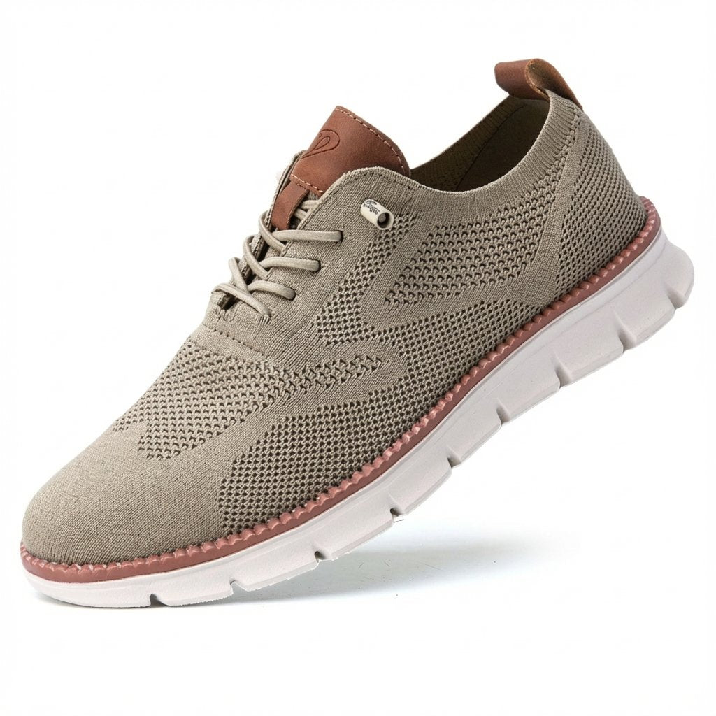 Daan | Heren Ademende Mesh Veters Casual Sneakers