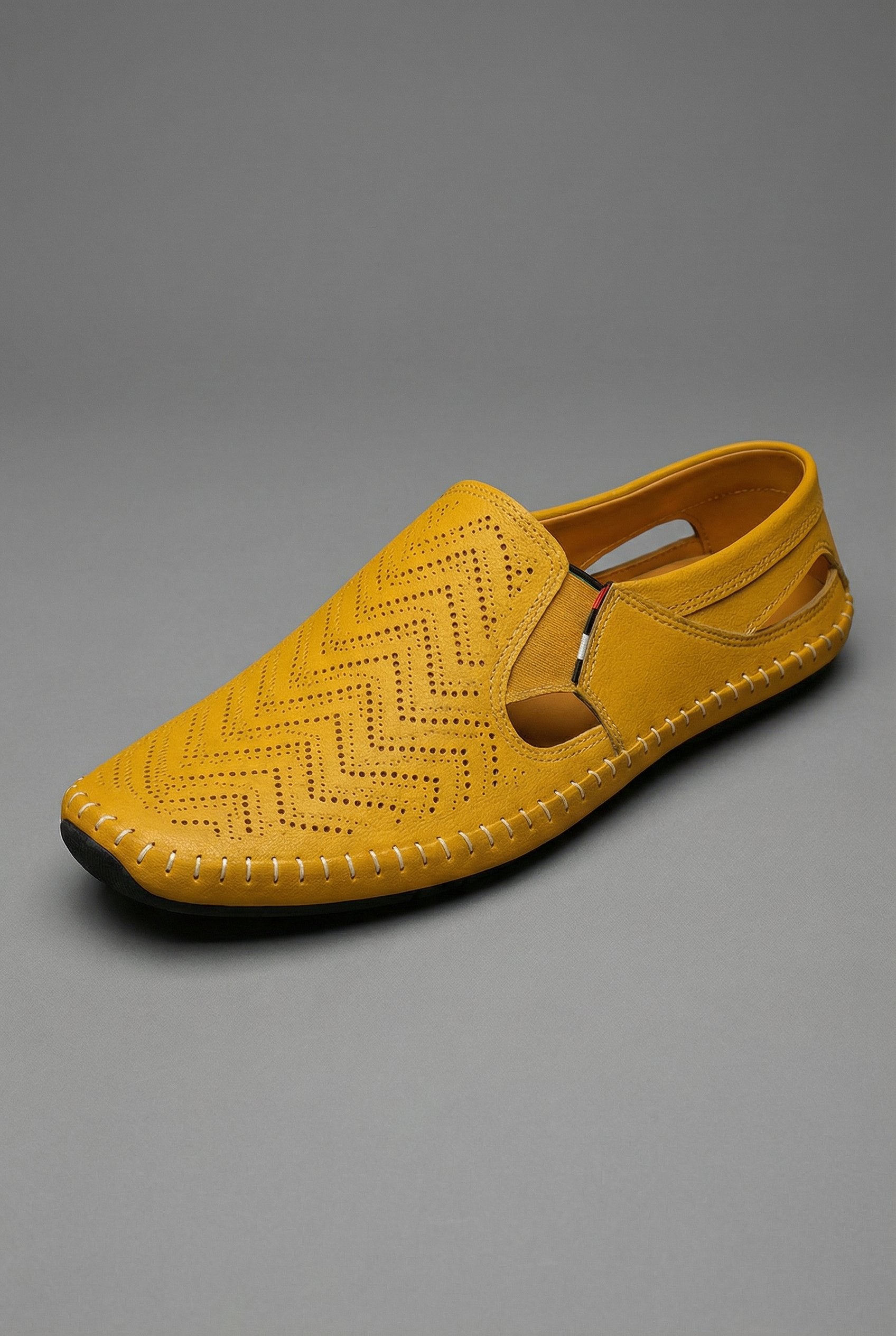 Thijs | Heren Geperforeerde Instapper Loafers Ademend Zomer