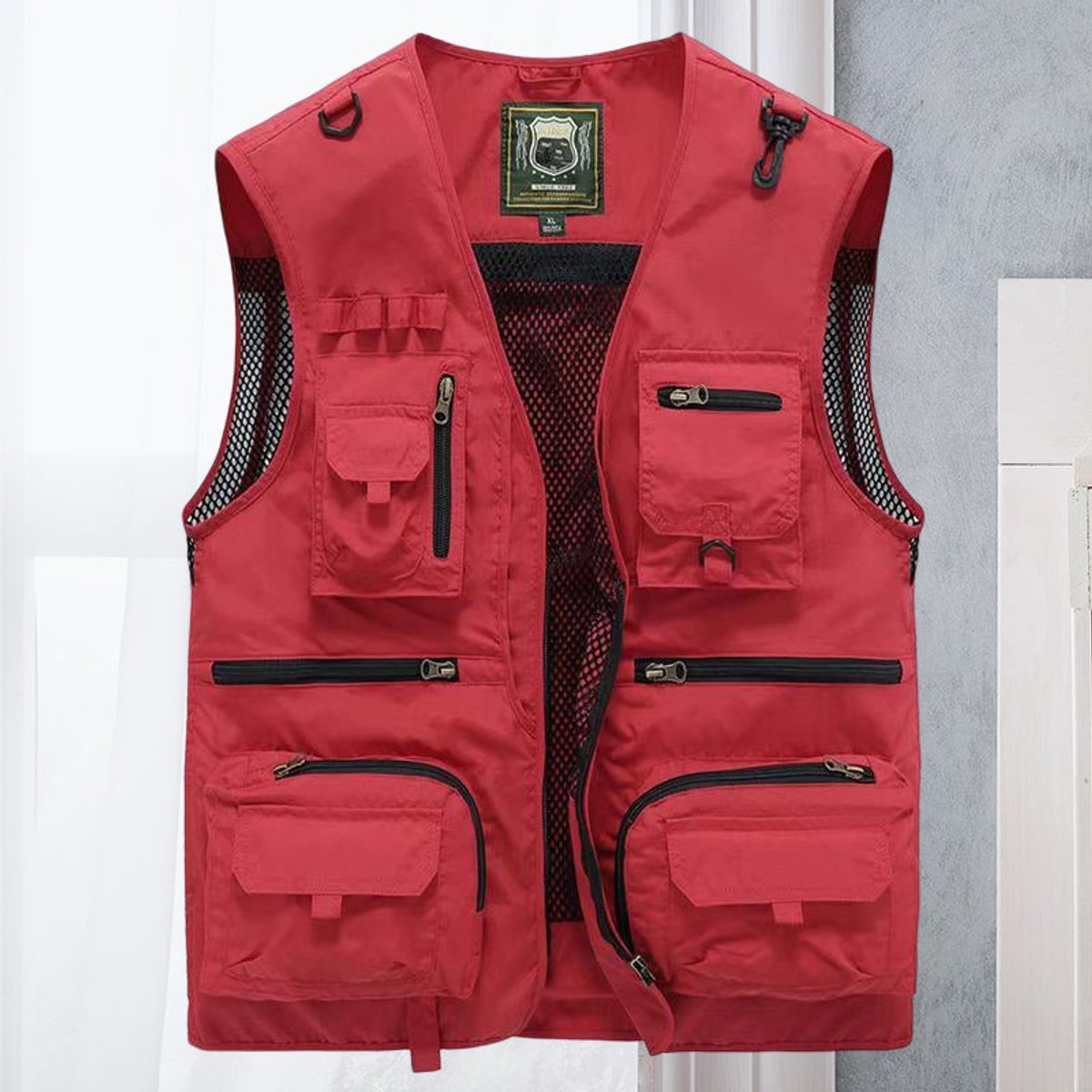 Bowen | Heren Gilet Mouwloos Zomervest Nylon Meerdere Zakken Outdoor