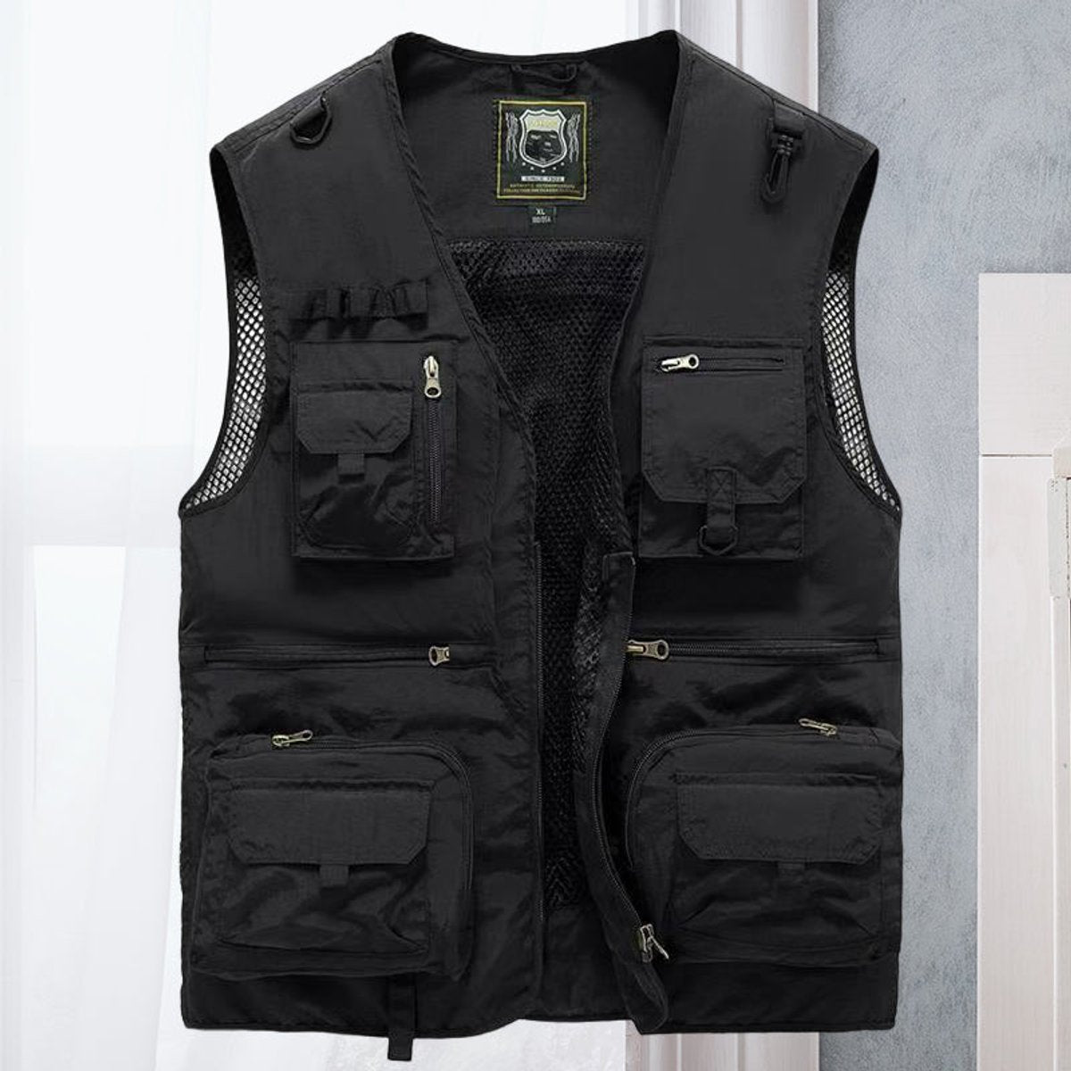 Bowen | Heren Gilet Mouwloos Zomervest Nylon Meerdere Zakken Outdoor