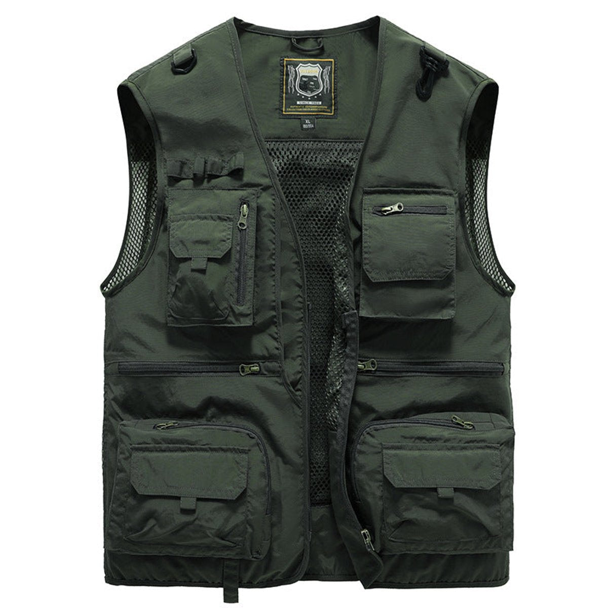 Bowen | Heren Gilet Mouwloos Zomervest Nylon Meerdere Zakken Outdoor