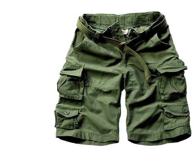 Jesse | Heren Relaxed-Fit Camouflage Cargo Short Multi-Pocket