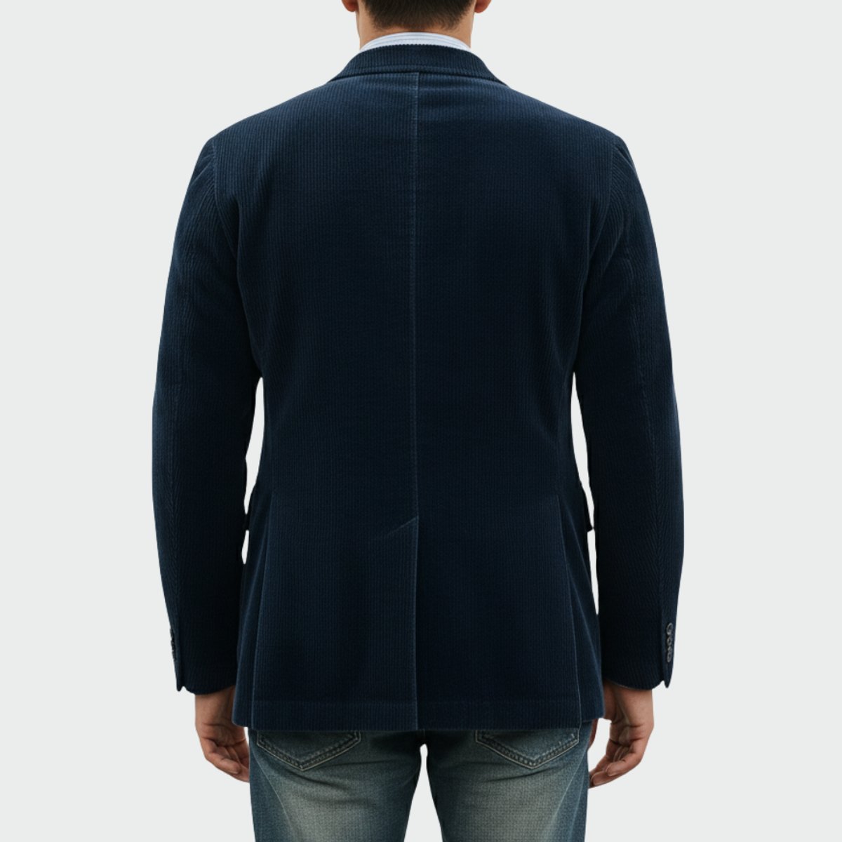 Bram | Heren Ribfluwelen Blazer Vestset Slim-Fit Tweedelig