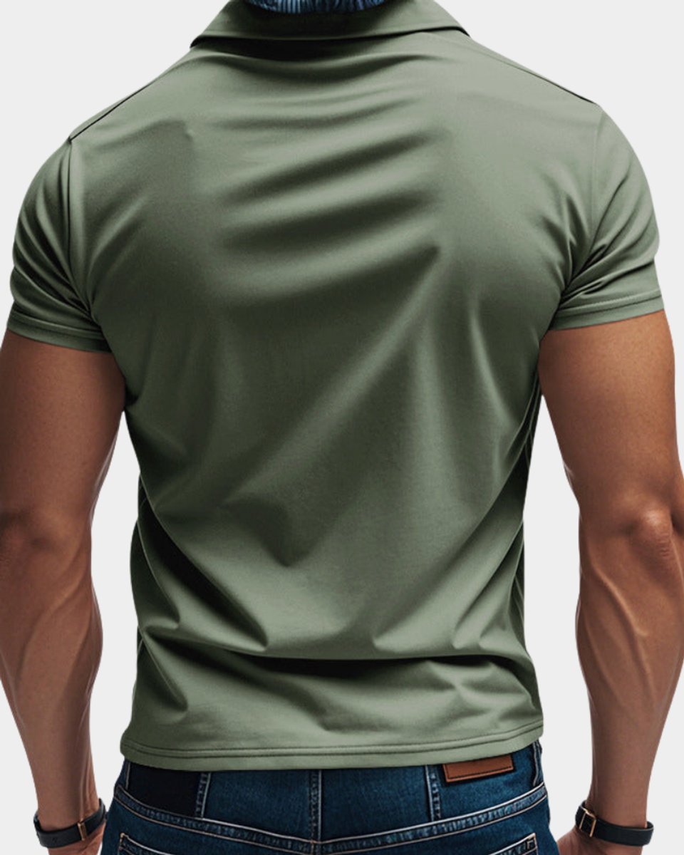 Mees | Heren Slim-Fit Klassiek Poloshirt met Kraag
