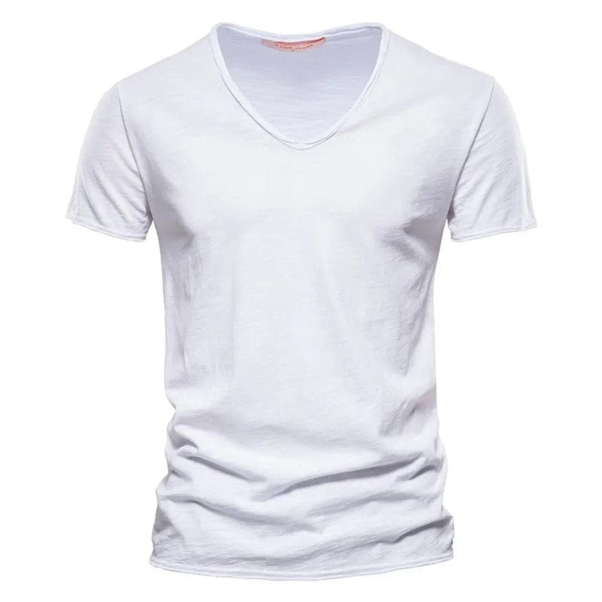 Bram | Heren Slim-Fit Kreukvrij V-hals T-shirt