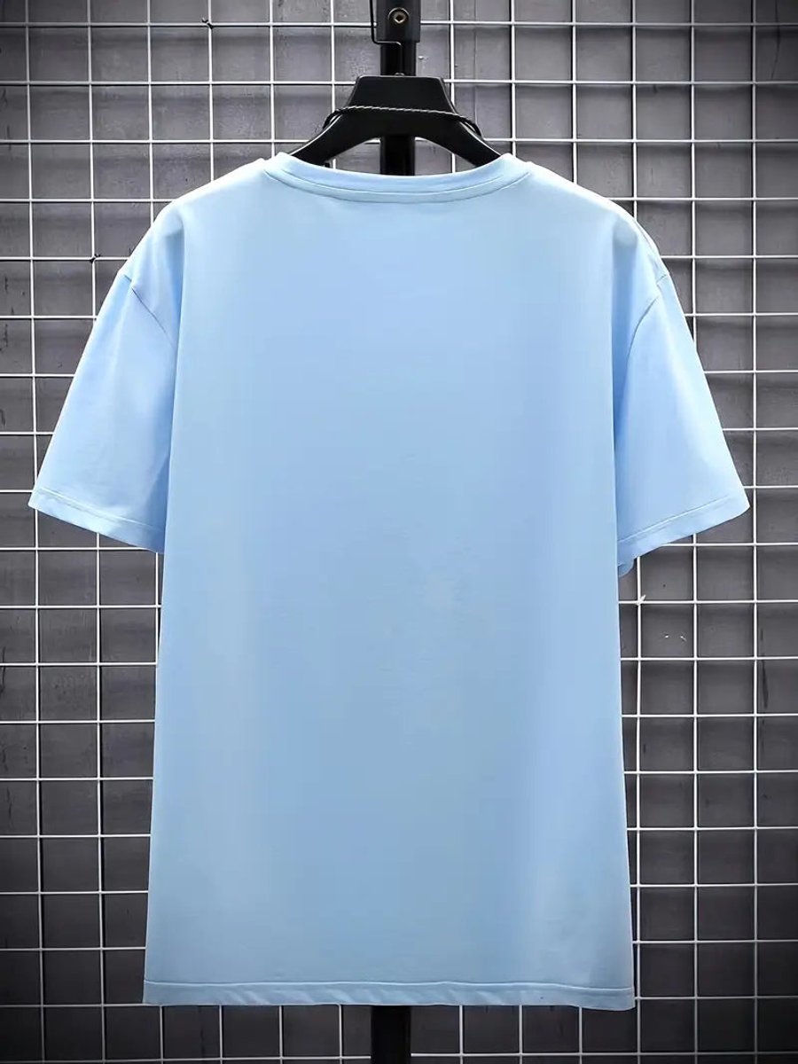 Sem | Heren Slim-Fit V-hals Kortmouw T-shirt