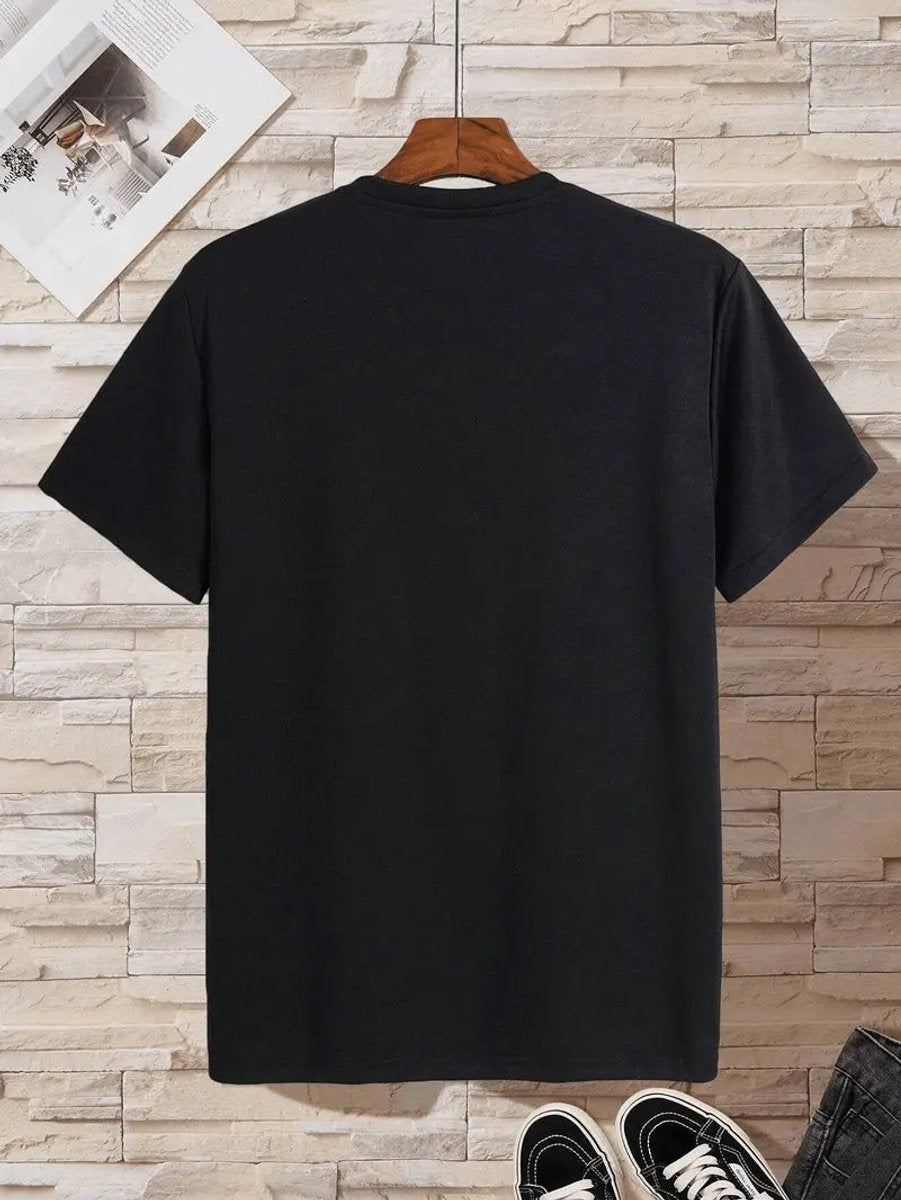 Sem | Heren Slim-Fit V-hals Kortmouw T-shirt