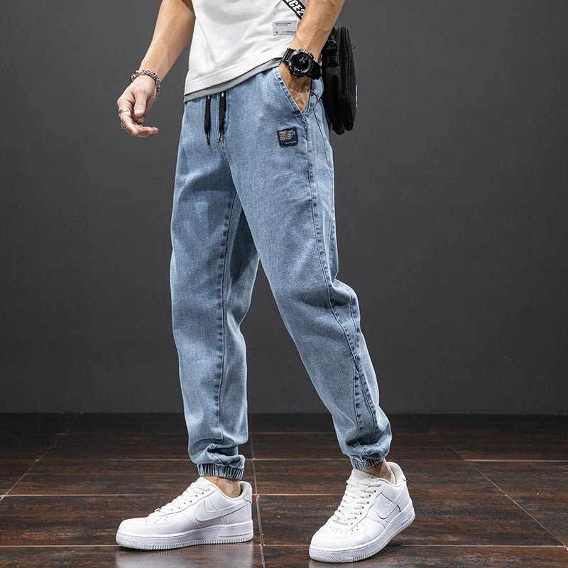 Jayden | Heren Stretch Denim Elastische Taille Jogger Broek